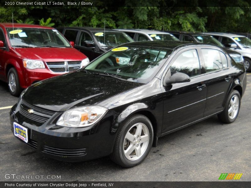 Black / Ebony 2010 Chevrolet Cobalt LT Sedan