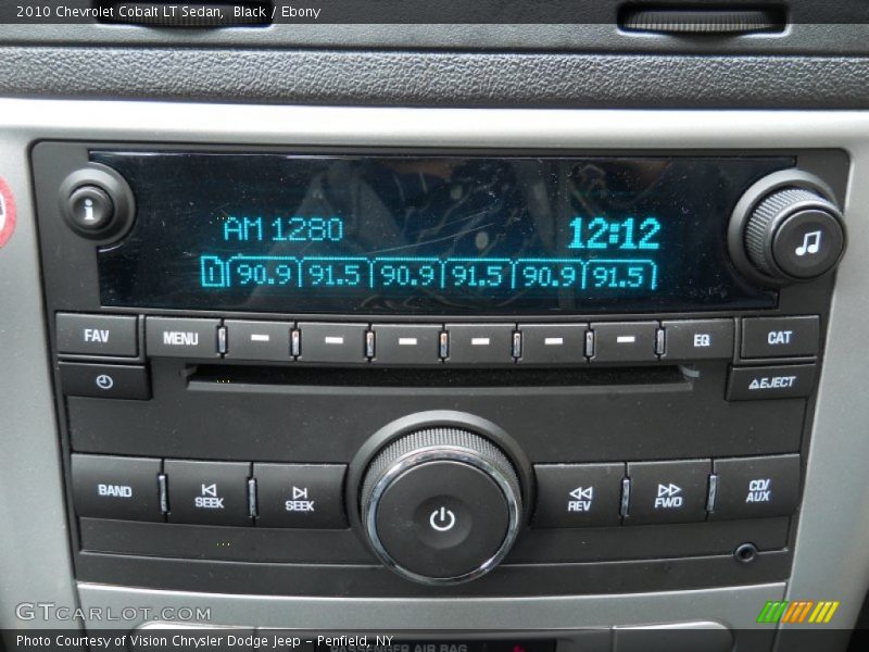 Black / Ebony 2010 Chevrolet Cobalt LT Sedan