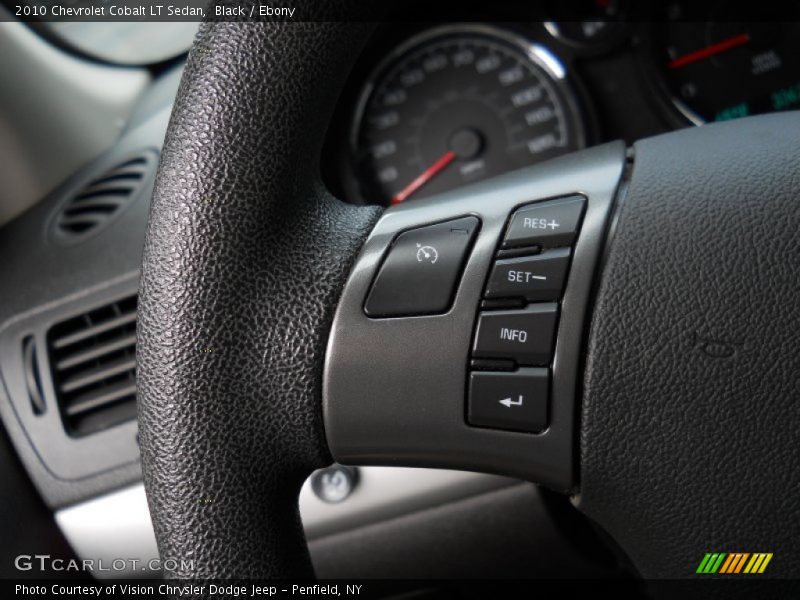 Black / Ebony 2010 Chevrolet Cobalt LT Sedan