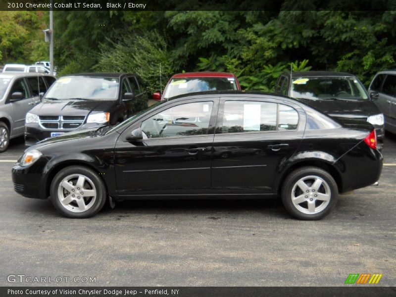 Black / Ebony 2010 Chevrolet Cobalt LT Sedan