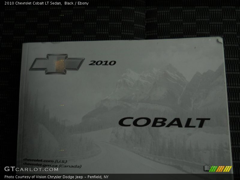 Black / Ebony 2010 Chevrolet Cobalt LT Sedan