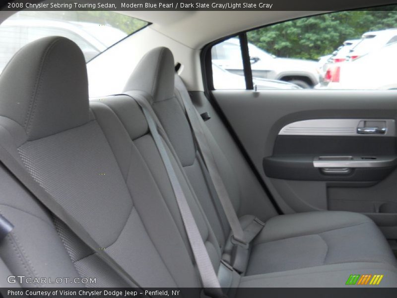 Modern Blue Pearl / Dark Slate Gray/Light Slate Gray 2008 Chrysler Sebring Touring Sedan