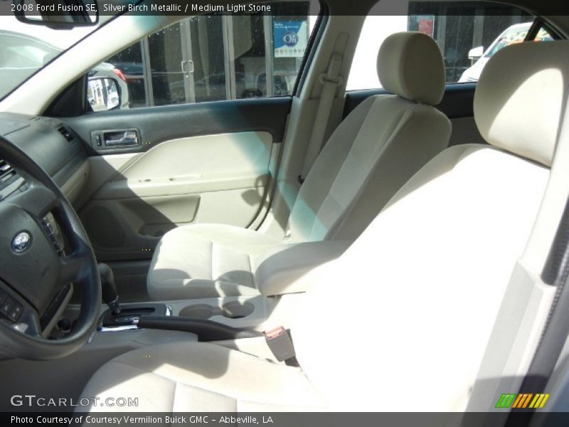 Silver Birch Metallic / Medium Light Stone 2008 Ford Fusion SE