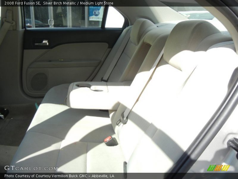 Silver Birch Metallic / Medium Light Stone 2008 Ford Fusion SE
