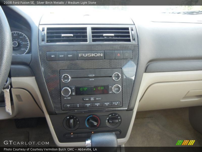 Silver Birch Metallic / Medium Light Stone 2008 Ford Fusion SE