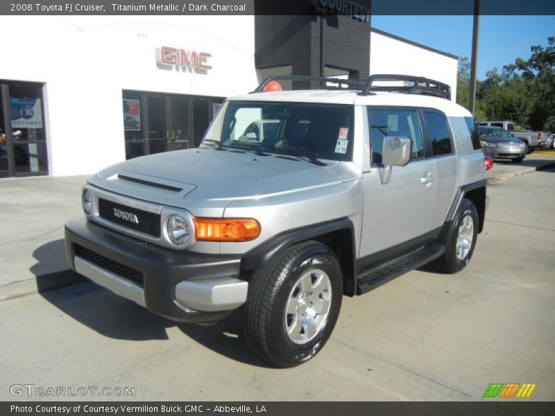 Titanium Metallic / Dark Charcoal 2008 Toyota FJ Cruiser