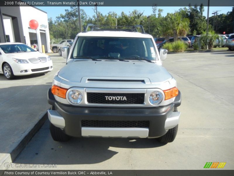Titanium Metallic / Dark Charcoal 2008 Toyota FJ Cruiser