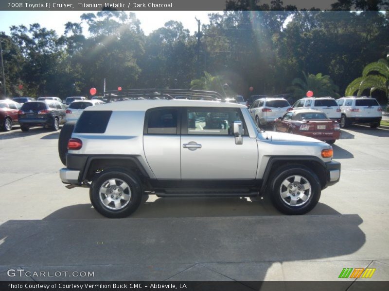 Titanium Metallic / Dark Charcoal 2008 Toyota FJ Cruiser