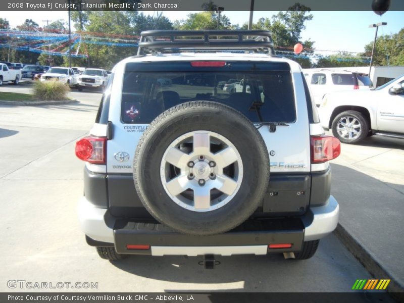 Titanium Metallic / Dark Charcoal 2008 Toyota FJ Cruiser