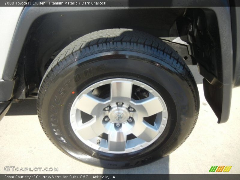 Titanium Metallic / Dark Charcoal 2008 Toyota FJ Cruiser