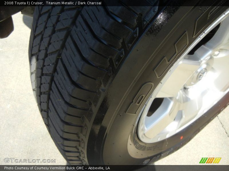 Titanium Metallic / Dark Charcoal 2008 Toyota FJ Cruiser