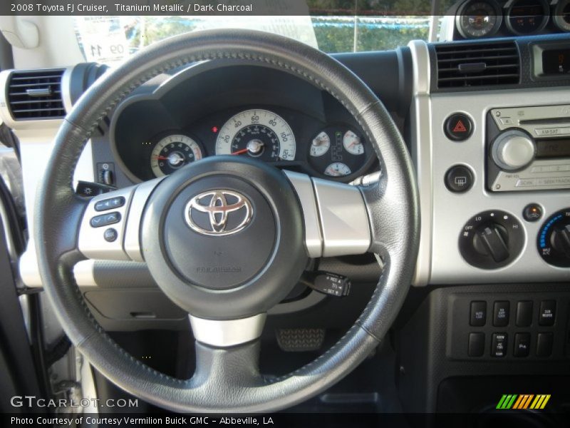 Titanium Metallic / Dark Charcoal 2008 Toyota FJ Cruiser
