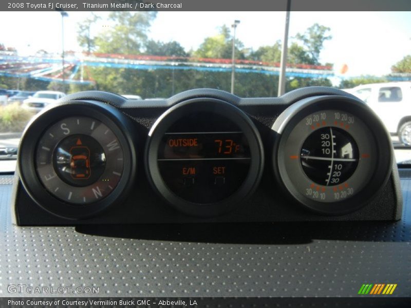 Titanium Metallic / Dark Charcoal 2008 Toyota FJ Cruiser