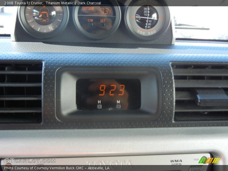 Titanium Metallic / Dark Charcoal 2008 Toyota FJ Cruiser