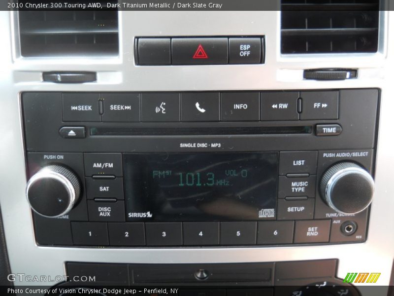 Audio System of 2010 300 Touring AWD