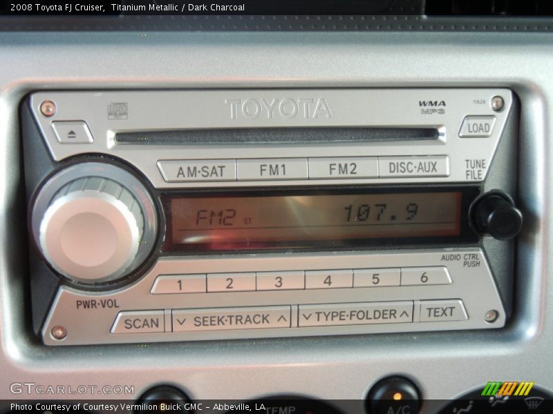 Titanium Metallic / Dark Charcoal 2008 Toyota FJ Cruiser