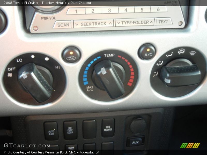 Titanium Metallic / Dark Charcoal 2008 Toyota FJ Cruiser