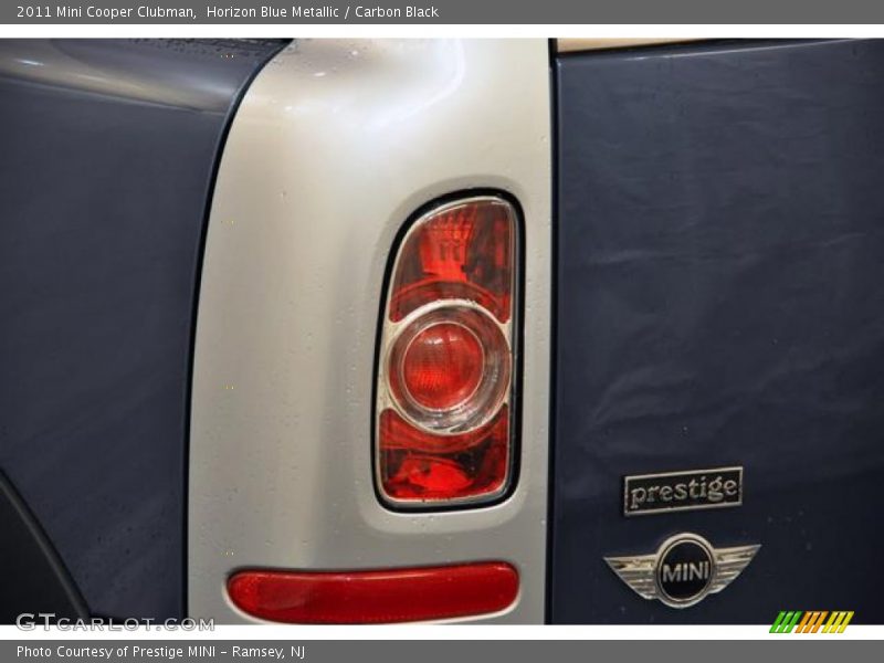 Horizon Blue Metallic / Carbon Black 2011 Mini Cooper Clubman