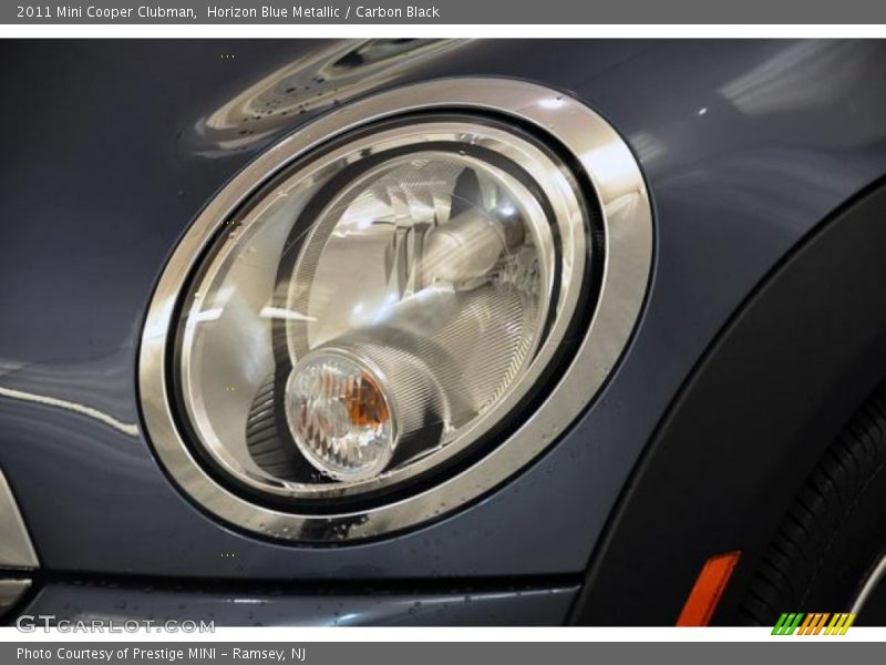 Horizon Blue Metallic / Carbon Black 2011 Mini Cooper Clubman