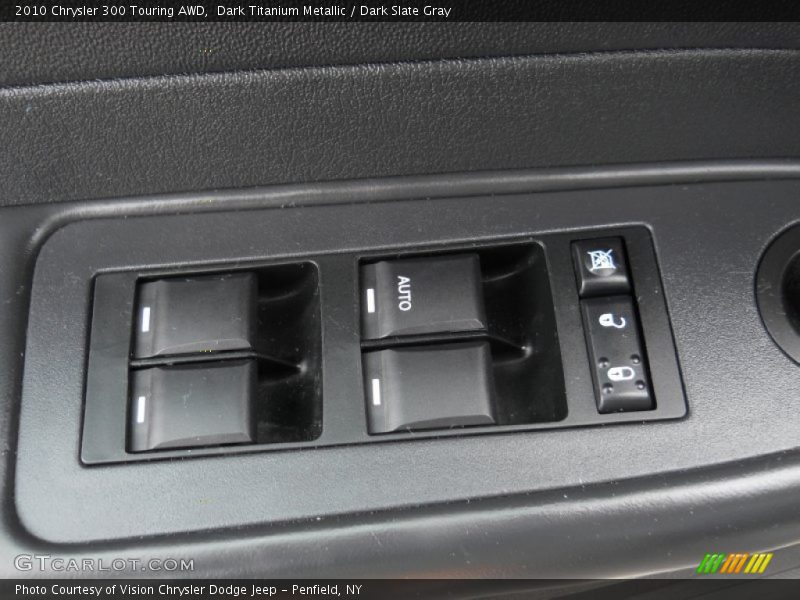 Dark Titanium Metallic / Dark Slate Gray 2010 Chrysler 300 Touring AWD