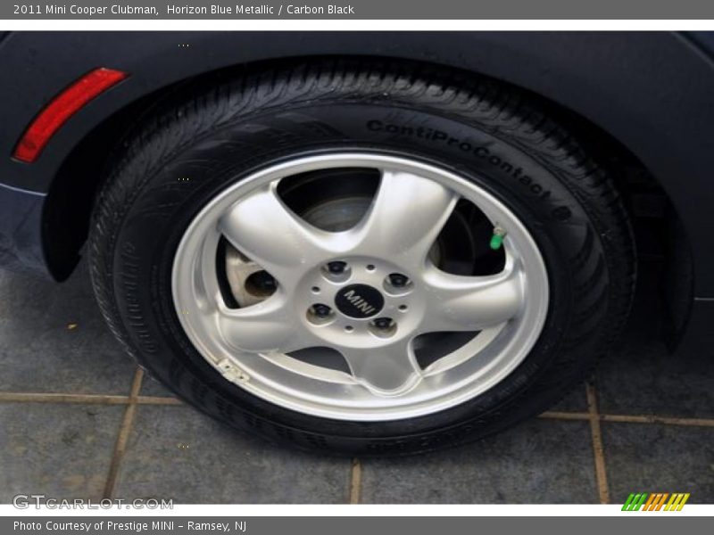 Horizon Blue Metallic / Carbon Black 2011 Mini Cooper Clubman
