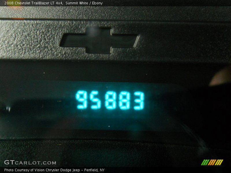 Summit White / Ebony 2008 Chevrolet TrailBlazer LT 4x4