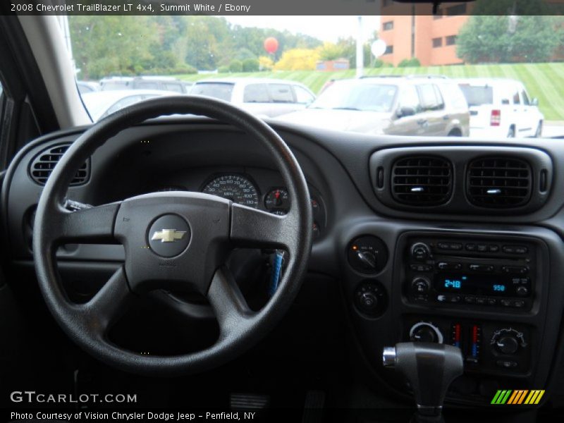Summit White / Ebony 2008 Chevrolet TrailBlazer LT 4x4