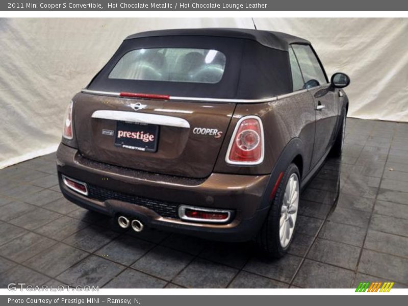 Hot Chocolate Metallic / Hot Chocolate Lounge Leather 2011 Mini Cooper S Convertible