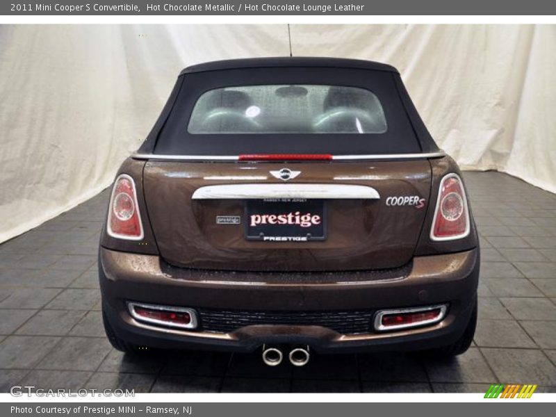 Hot Chocolate Metallic / Hot Chocolate Lounge Leather 2011 Mini Cooper S Convertible