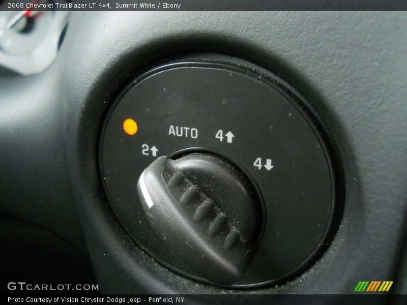 Summit White / Ebony 2008 Chevrolet TrailBlazer LT 4x4