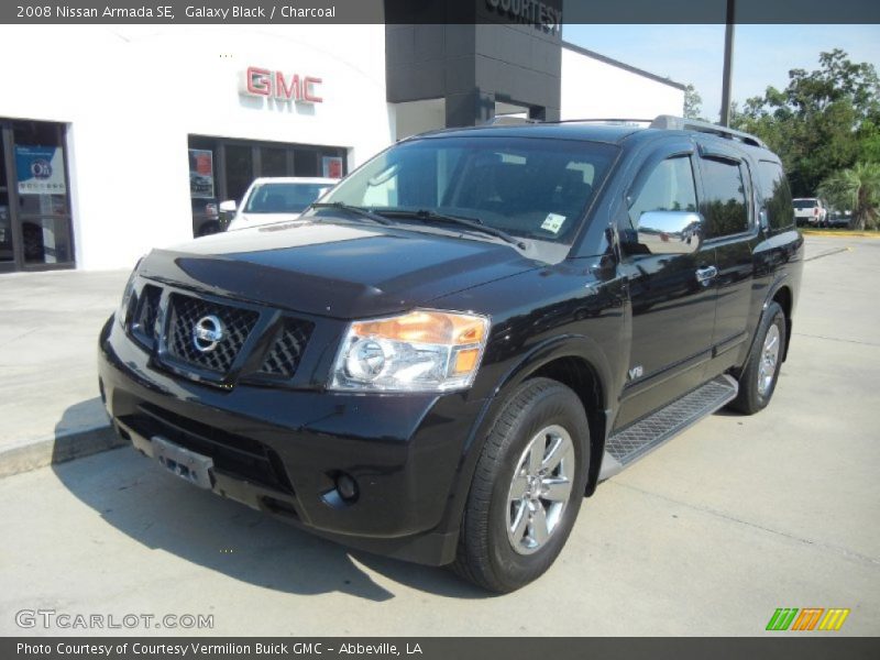 Galaxy Black / Charcoal 2008 Nissan Armada SE