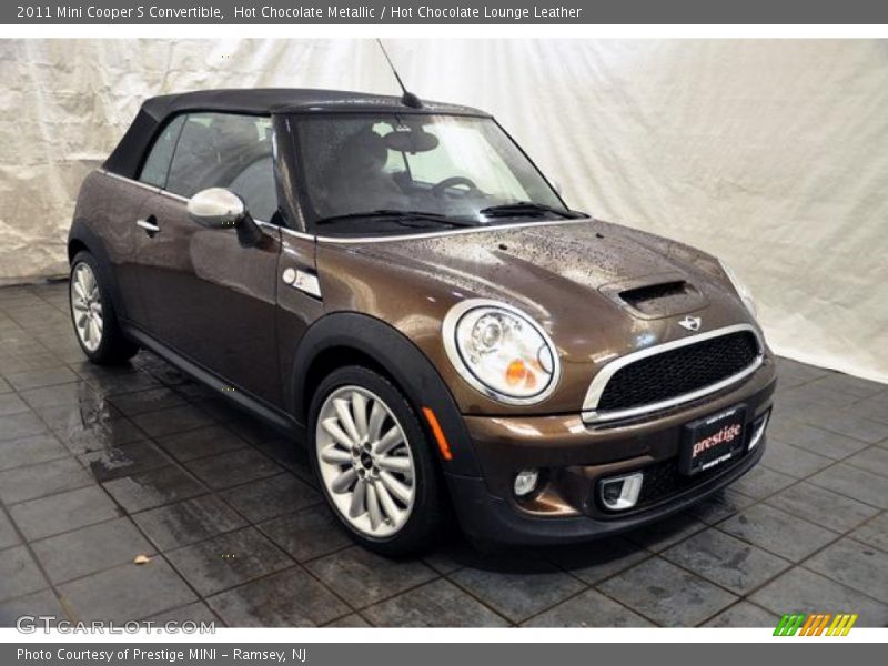 Hot Chocolate Metallic / Hot Chocolate Lounge Leather 2011 Mini Cooper S Convertible