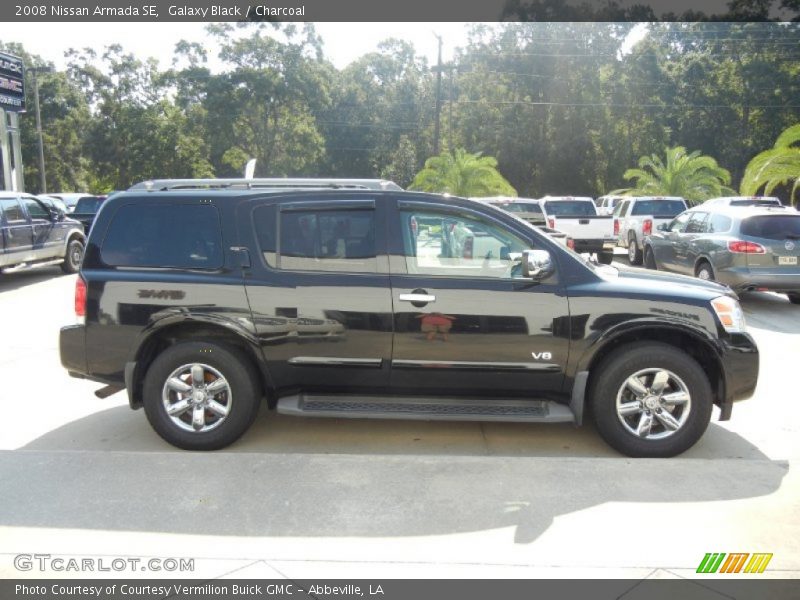Galaxy Black / Charcoal 2008 Nissan Armada SE