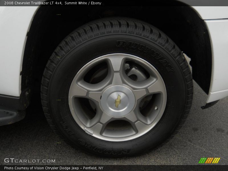 Summit White / Ebony 2008 Chevrolet TrailBlazer LT 4x4