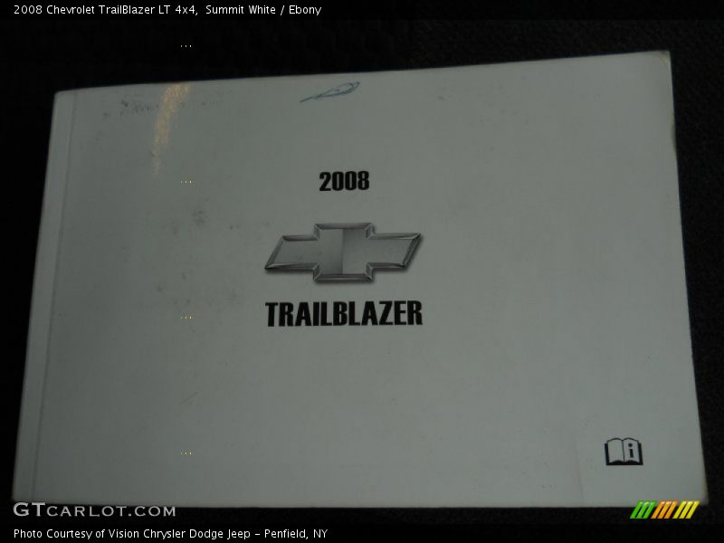 Summit White / Ebony 2008 Chevrolet TrailBlazer LT 4x4