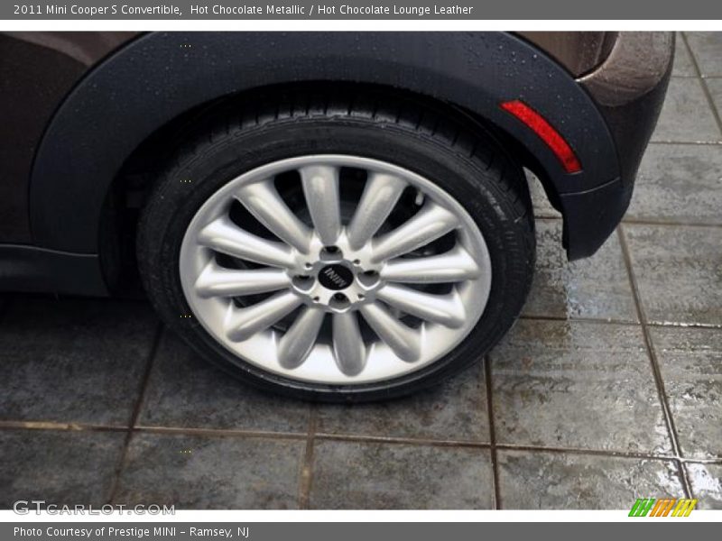 Hot Chocolate Metallic / Hot Chocolate Lounge Leather 2011 Mini Cooper S Convertible