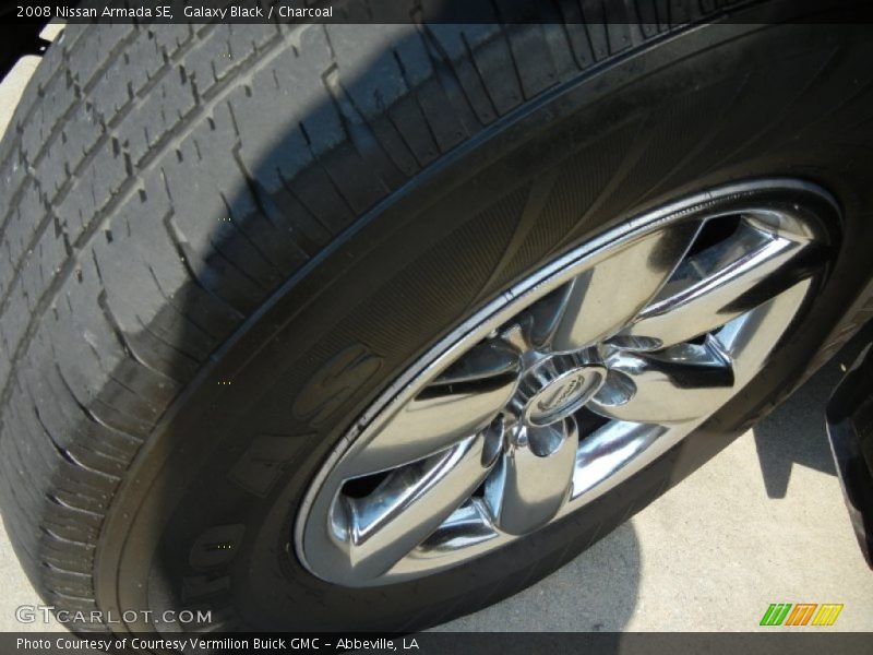 Galaxy Black / Charcoal 2008 Nissan Armada SE