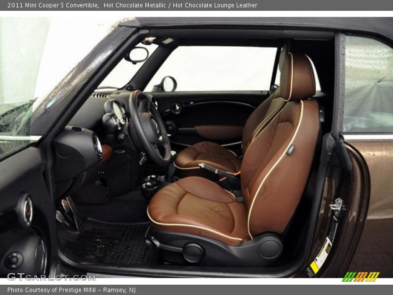 Hot Chocolate Metallic / Hot Chocolate Lounge Leather 2011 Mini Cooper S Convertible