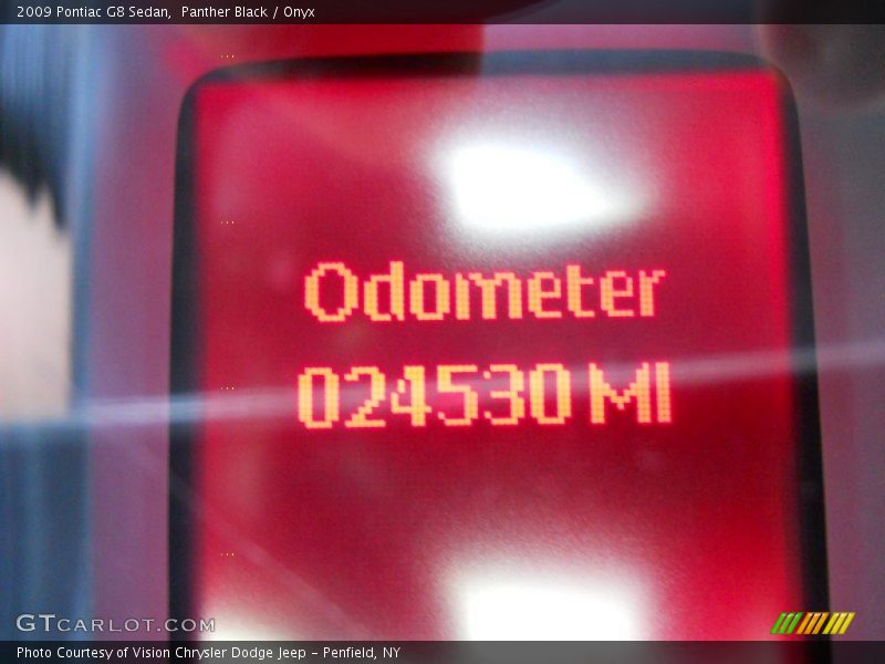 Panther Black / Onyx 2009 Pontiac G8 Sedan