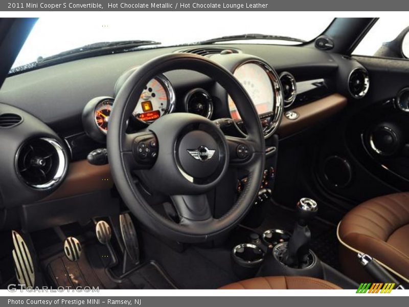 Hot Chocolate Metallic / Hot Chocolate Lounge Leather 2011 Mini Cooper S Convertible
