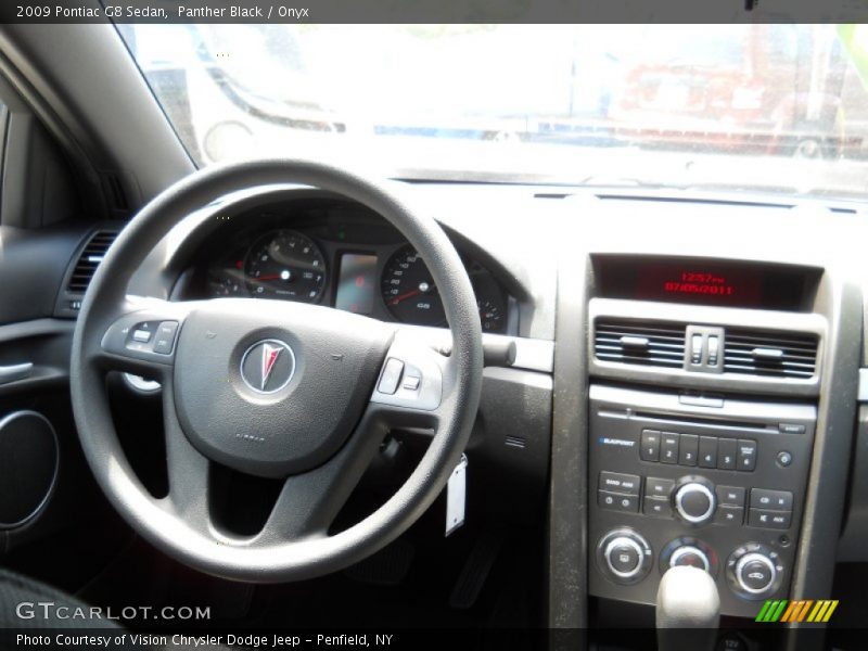 Panther Black / Onyx 2009 Pontiac G8 Sedan