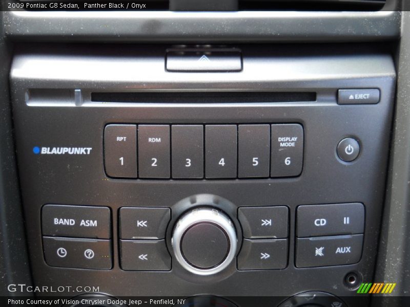 Panther Black / Onyx 2009 Pontiac G8 Sedan