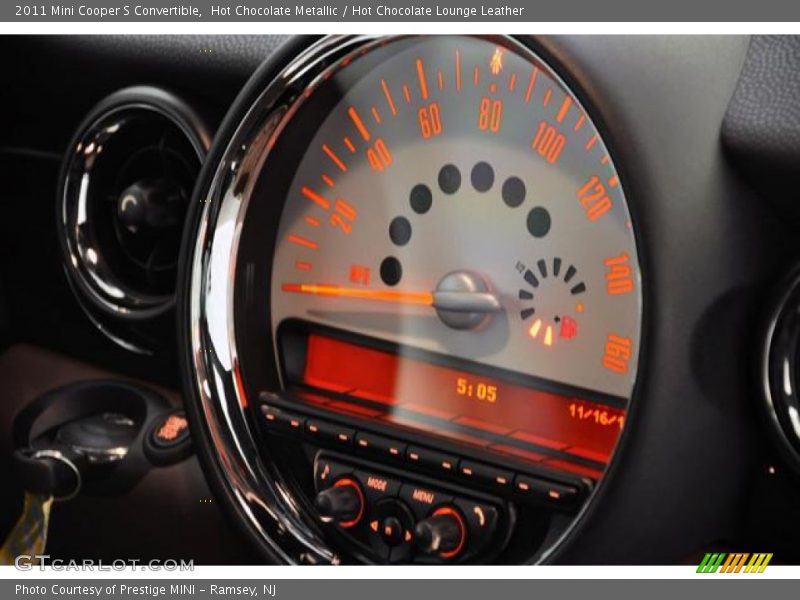 Hot Chocolate Metallic / Hot Chocolate Lounge Leather 2011 Mini Cooper S Convertible