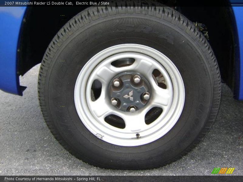 Electric Blue / Slate 2007 Mitsubishi Raider LS Double Cab