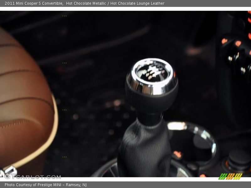 Hot Chocolate Metallic / Hot Chocolate Lounge Leather 2011 Mini Cooper S Convertible