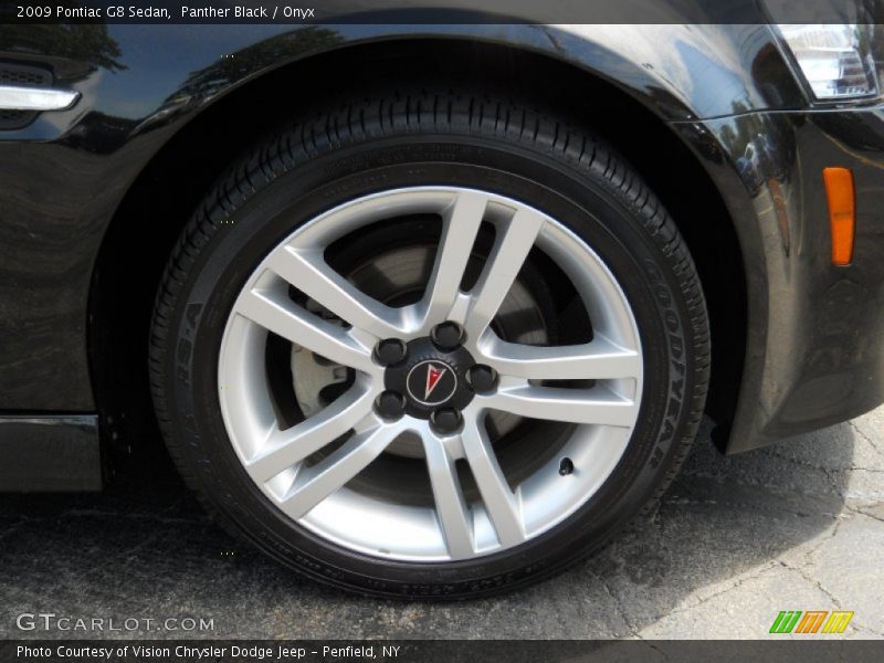 Panther Black / Onyx 2009 Pontiac G8 Sedan