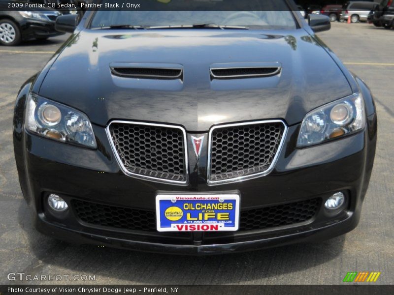 Panther Black / Onyx 2009 Pontiac G8 Sedan