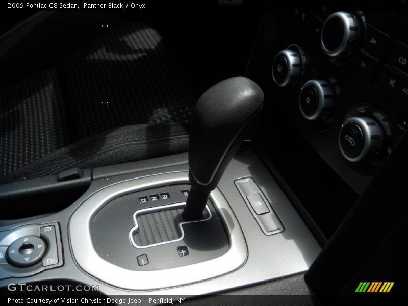 Panther Black / Onyx 2009 Pontiac G8 Sedan
