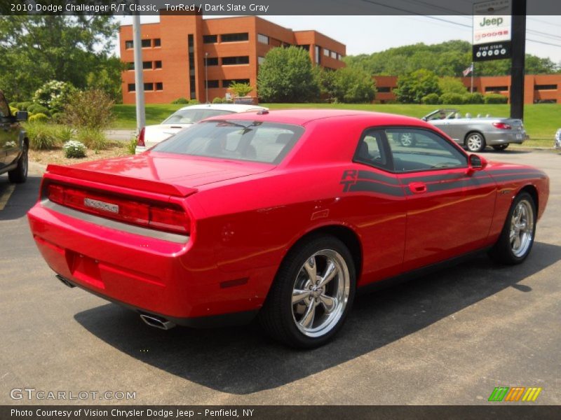 TorRed / Dark Slate Gray 2010 Dodge Challenger R/T Classic