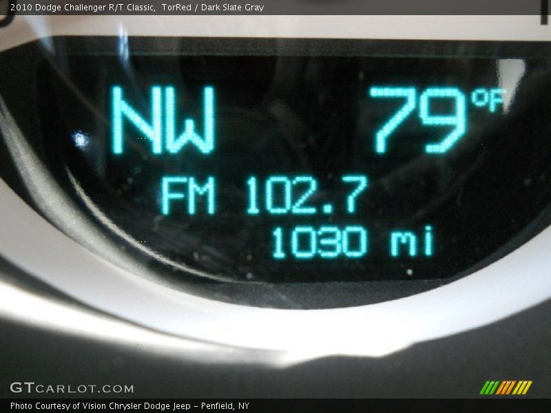 TorRed / Dark Slate Gray 2010 Dodge Challenger R/T Classic